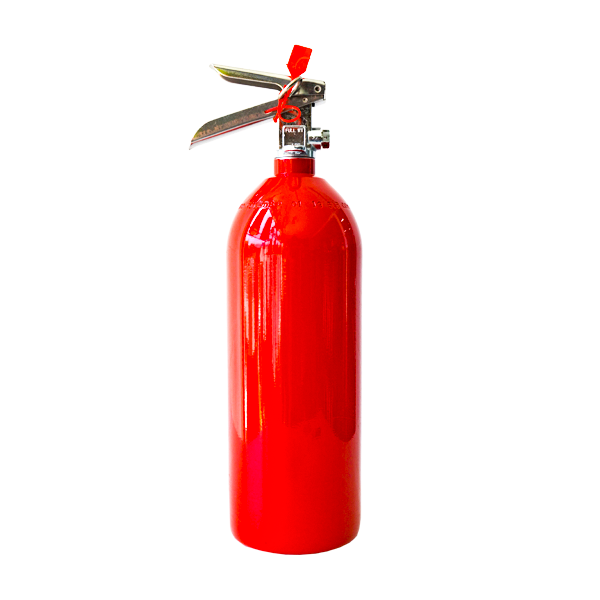 Extintor Cilindro de Aluminio de CO2 Badger Rojo … 5 lb - 1
