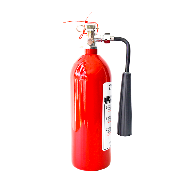 Extintor Cilindro de Aluminio de CO2 Badger Rojo … 5 lb - 2