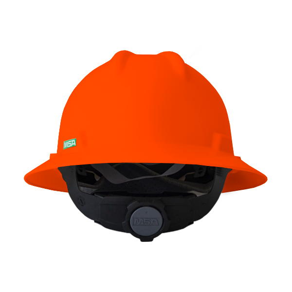 Casco de seguridad naranja M4 Mundial