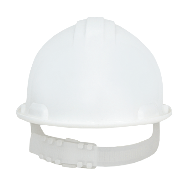 Casco de seguridad tipo cachucha blanco con ventilación - 60105