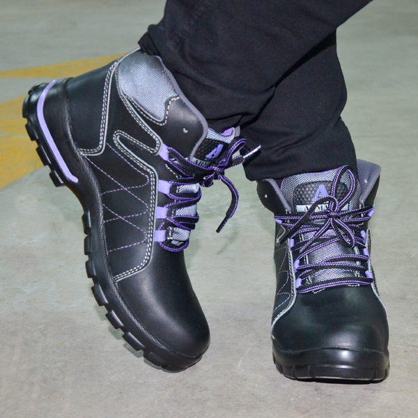 Zapato Borceguí con Casco Poliamida para Dama Armada Negro 110 - 3