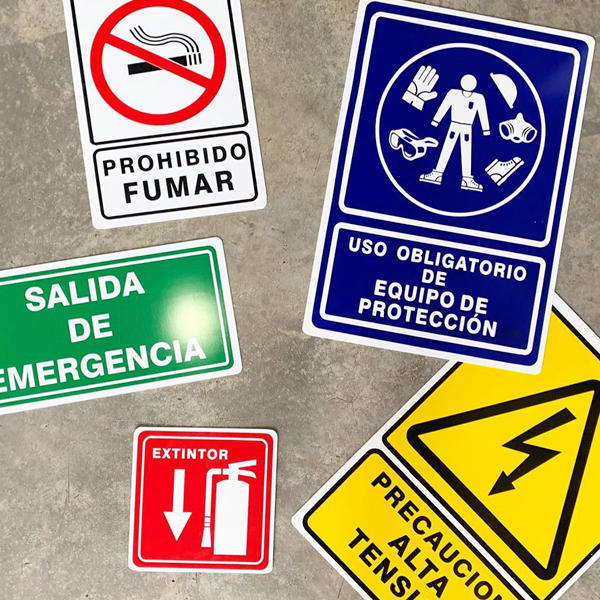 Cartel Sanitario hombres Señalamiento de seguridad – Safety Depot Mx