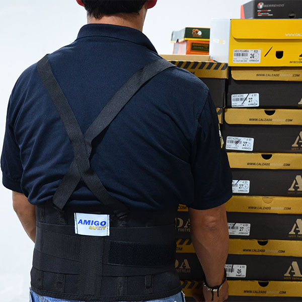 Fajas Para Hombres De Trabajo Soporte Con Tirantes, Cinturones Ajustables