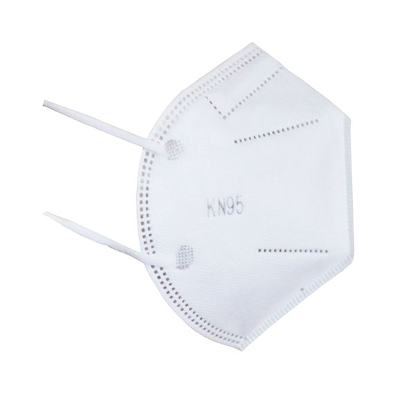 Respirador Desechable para Polvos y Neblinas KN95 Plegable (Pieza) Blanco - 1