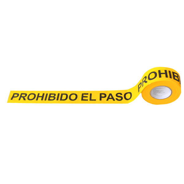 Banda Leyenda Prohibido el Paso Amarillo LAMIRA 3" x 300 m - 2
