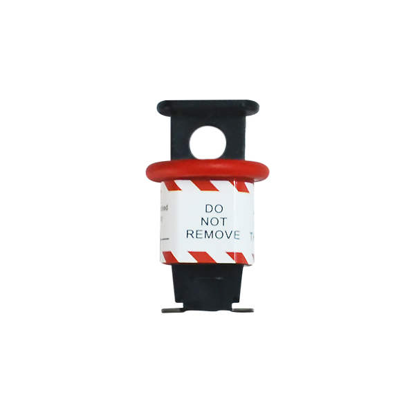 Bloqueo para Interruptor Eléctrico en Miniatura (Clavija estándar hacia afuera) SAFELOCK Rojo 5261 ... - 0