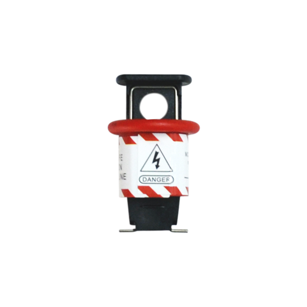 Bloqueo para Interruptor Eléctrico en Miniatura (Clavija estándar hacia afuera) SAFELOCK Rojo 5261 ... - 1