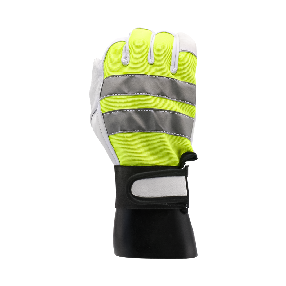 Guante Multiusos Piel Oveja con Doble Reflejante LAMIRA AS-4575 LG - 0