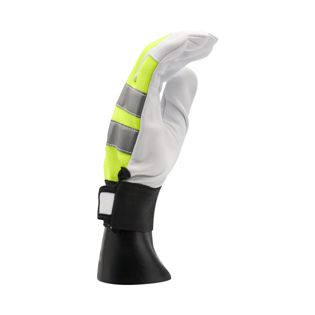Guante Multiusos Piel Oveja con Doble Reflejante LAMIRA AS-4575 LG - 1
