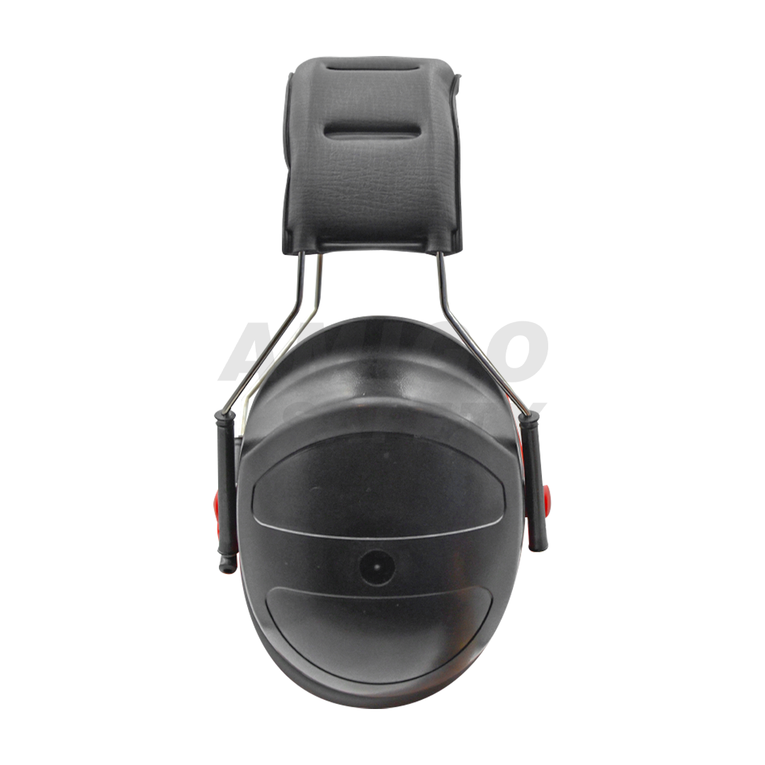 Orejera Premium Tipo Diadema SRR 31 db LAMIRA Negro/Rojo AS-4469 - 1