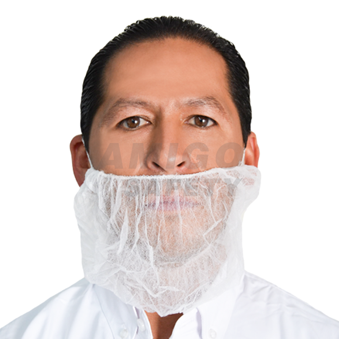 Cubrebarba Polipropileno LAMIRA (Paq. con 100 Pieza) Blanco LS-4690 19" - 1