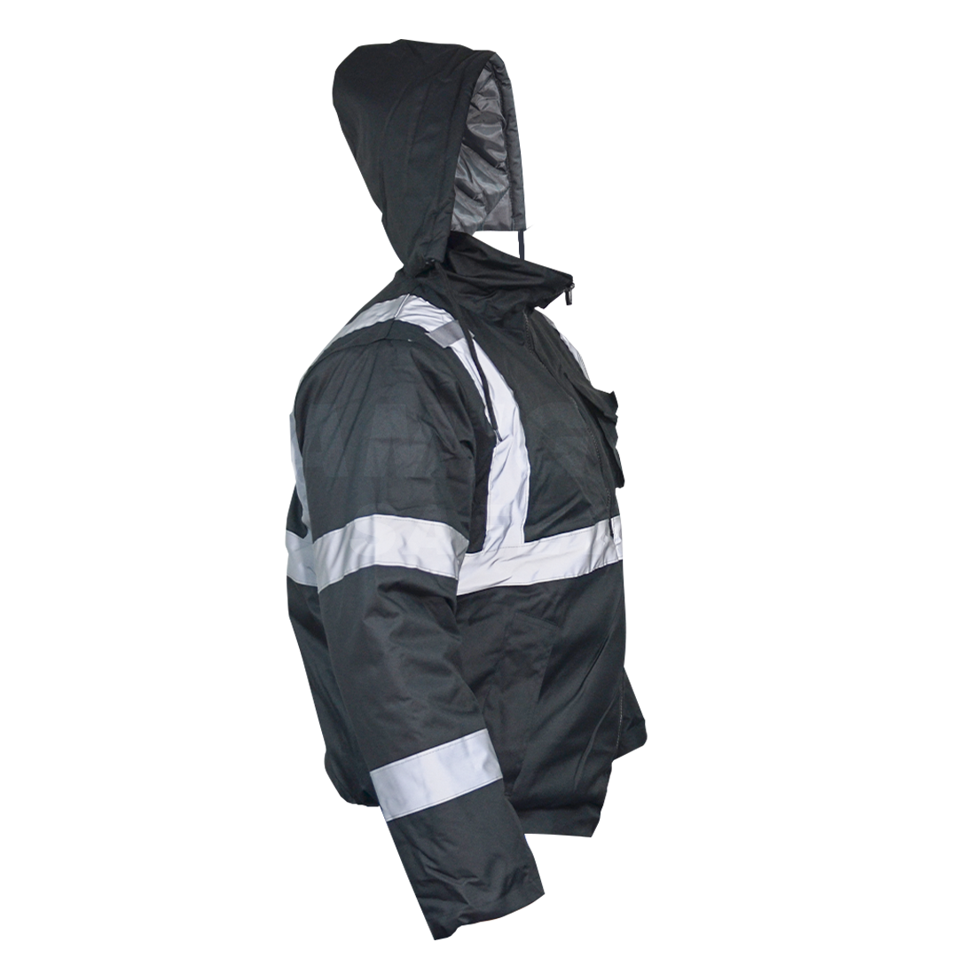 Chamarra Corta Oxford -20°C LAMIRA Negro LS-4610 - 2