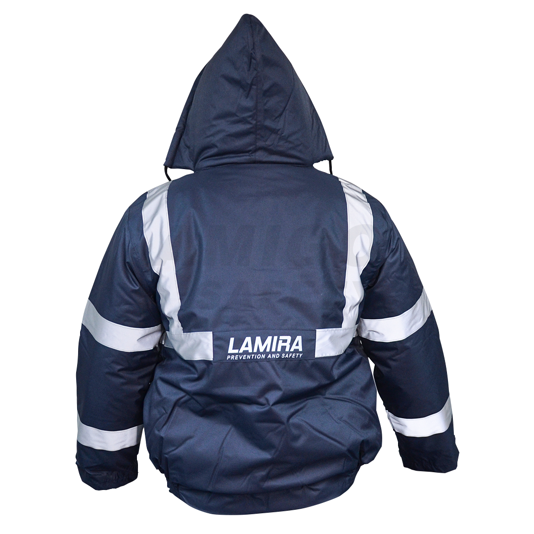 Chamarra Corta Oxford -20°C LAMIRA Azul LS-4610 - 2