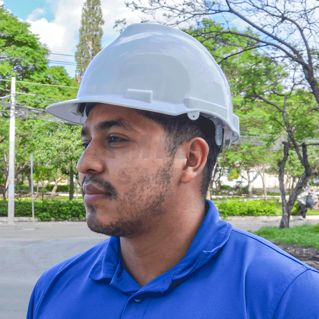 Casco de Protección tipo Cachucha LAMIRA Azul AS-4463 - 3