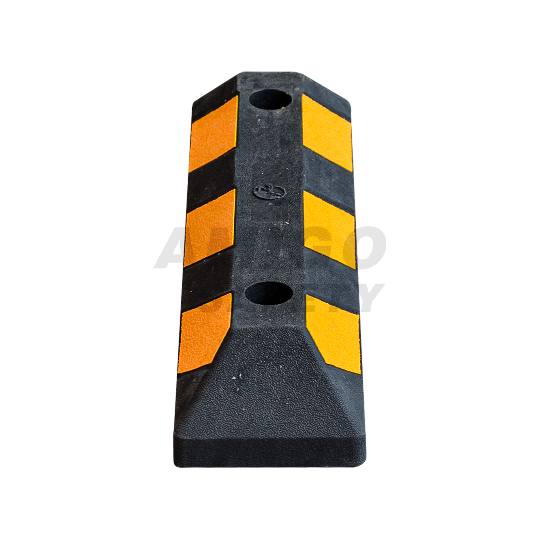Tope para Estacionamiento Jyrsa Negro/Amarillo ECO-1168NAM 55 cm - 1