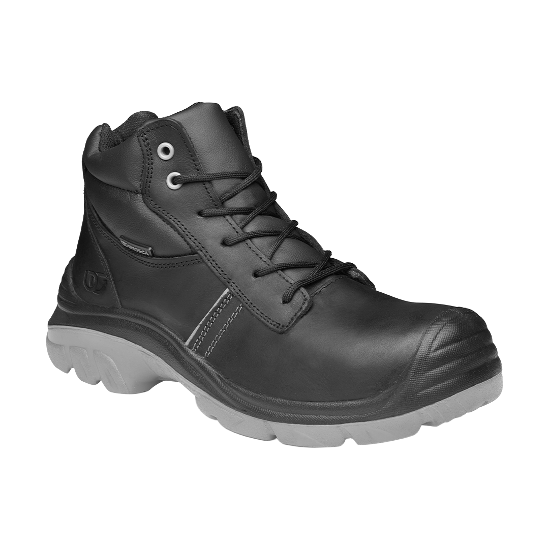 Zapato Borcegui con Casco Polimérico Hidrofugado/Dieléctrico Brosca Negro 2428 PP+D - 2