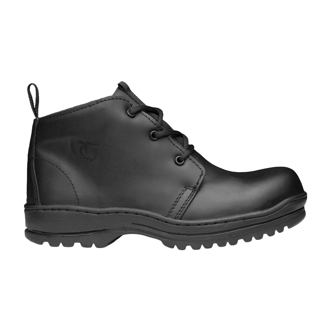 Zapato Borcegui con Casco Polimérico Dieléctrico Brosca Negro 2010 PP+D - 0