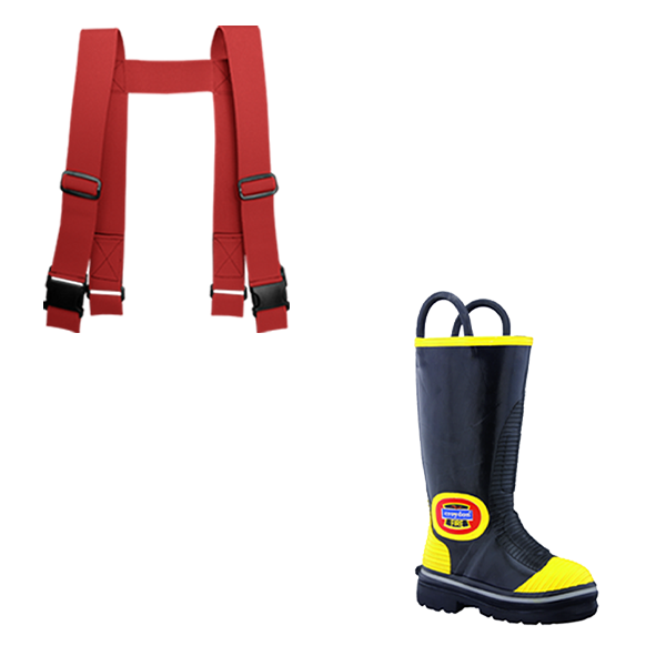 Kit Traje para Bombero Completo Romak … BOM1001H-P ESP - 2